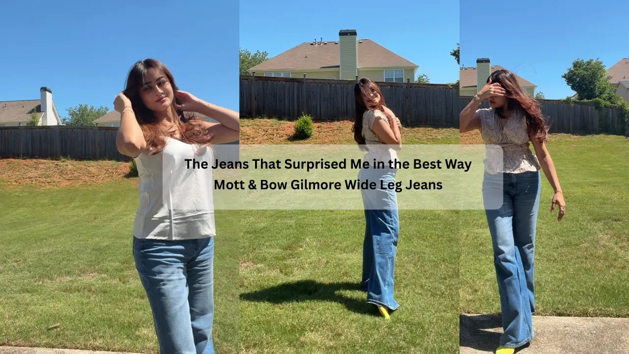 The Mott and Bow Gilmore Wide Leg Jeans That Surprised Me in the Best Way